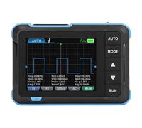 TOPINCN Mini Oscilloscope Numérique Portatif avec Bande Passante de 1M pour la R&D et L'éducation, écran LCD de 2,8 Pouces