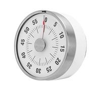 TOPINCN Minuterie Visuelle Magnétique de 60 Minutes, Compte à Rebours Mécanique avec Grand Cadran Lumineux, Support Rétractable pour Enfants, Gestion du Temps D'examen de Cuisine