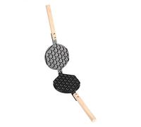 TOPINCN Moule à Gaufres en Aluminium pour la Cuisson des œufs, Parfait pour les Fêtes et les Cafés