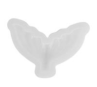 TOPINCN Moule en Silicone DIY, Queue de Poisson en Forme D'éventail pour la Fabrication de Gâteaux et de Pendentifs, Taille Compacte 5,5 X 0,6 Pouces, Idéal pour L'artisanat Familial et la