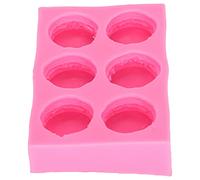 TOPINCN Moules à Macarons 3D Antiadhésifs en Silicone pour Outils de Décoration de Gâteaux et Bonbons Parfaits pour les Boulangers à Domicile Rose 1 unité