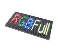 TOPINCN Panneau Défilant LED coloré Haute Résolution pour Salons de Coiffure, Restaurants, Cafés, Matériau étanche 320 X 160 Mm