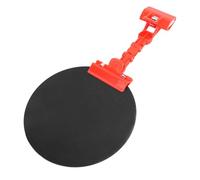 TOPINCN Panneau Occultant de Soudage Rond de 18cm, Portable, sécurité Améliorée, Housse de Casque Réglable pour les Projets de Soudage à L'arc
