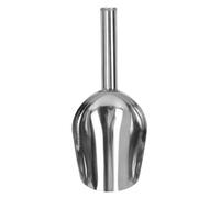 TOPINCN Pelle à Glace et Support Magnétique en Acier Inoxydable de 22,1 Cm pour Machines à Glaçons Opal avec Base en ABS et Boucle de Suspension pour L'organisation de la Cuisine
