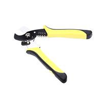 TOPINCN Pince à Dénuder Multifonctionnelle en Acier au Carbone, Outil Durable pour les électriciens et les Projets de Bricolage, Poignée Ergonomique Antidérapante
