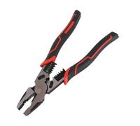 TOPINCN Pince à Fil Haute Performance, économie de Travail, Pince à Bec Plat pour Travaux Mécaniques et électroniques, en Acier au Chrome Vanadium 225 Mm
