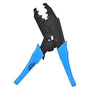 TOPINCN Pince à Sertir à Cliquet, Outil de Sertissage Efficace pour le Sertissage de Câbles Coaxiaux RG6 RG58 pour les Professionnels