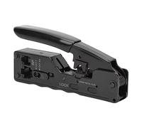 TOPINCN Pince à Sertir pour Connecteur RJ, Multifonction, pour Câble Réseau, Ergonomique, Facile à Sertir pour les Amateurs de Bricolage, en Acier, 1 unité