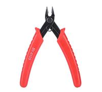 TOPINCN Pince Coupante à Poignée Rouge de Haute qualité pour Utilisation électronique, Conception Exquise pour une Coupe de Fil de Précision, Longueur de 5,1", Légère et Solide