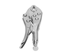TOPINCN Pince de Verrouillage avec étau en Acier, avec Bouche Ronde, Conception Permettant D'économiser du Travail pour des Tâches de Rotation et de Serrage Rapides, 1 Pièce