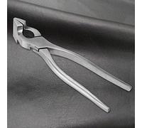 TOPINCN Pinces à Bec Plat pour Cuir Réglage de Bord Presse Aplatir en Acier Pince pour Fait Sac Ceinture Portefeuilles Sacs à Main pour Cuir Artisanat Amant