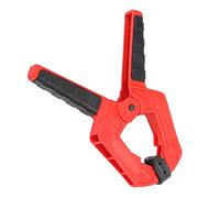 TOPINCN Pinces à Ressort Robustes, Grands Clips de Toile de Fond Solides pour le Travail du Bois, 1 unité, Plastique D'ingénierie Rouge (3 pouces)