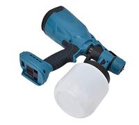 TOPINCN Pistolet à Peinture électrique, Outil Portable Haute efficacité pour Usage Domestique et Professionnel, Acier Inoxydable 800mL