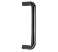 TOPINCN Poignée de Traction Industrielle en Forme de U, Isolation Durable pour Armoires Haute et Basse Tension, Noir 160mm/180mm, 1 Pièce (180mm)