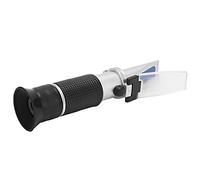 TOPINCN Réfractomètre de Sirop de Haute Précision, Testeur de Sucre Portable pour Mesurer la Teneur en Miel 28-62% Brix en Alliage D'aluminium