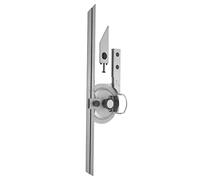 TOPINCN Règle de Mesure D'angle de Rapporteur de Biseau Universel de 0 à 360 Degrés pour un Usage Professionnel en Menuiserie, Robuste et Résistante à la Corrosion