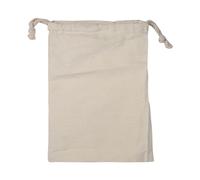 TOPINCN Sac à Linge Sacs à Coton de Coton de Trucs de Grande capacité pour la Maison de Voyage Camping Rangement avec Fermeture de Cordon pour la Protection des Odeurs (22 * 28cm)