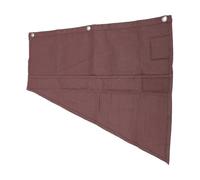 TOPINCN Sac à Outils en Toile Déchirure 14 Poches Rouleau à Outils Tissu Résistant avec Bordures à Double Couture pour Mécaniciens électriciens