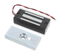 TOPINCN Serrure électromagnétique, 12 V CC, Force de Maintien de 60 Kg, Serrure Magnétique électrique, Mode NC de sécurité, Porte Magnétique pour Contrôle D'accès, Tiroir D'Armoire,