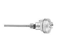 TOPINCN Sonde de Capteur de Température PT100 à Filetage 1/2'', Détecteur Anti-température avec Haute Performance pour Contrôleurs 1/2'' NPT pour un Usage Domestique (Tube de protection 100mm)