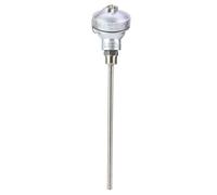 TOPINCN Sonde de Capteur de Température PT100, Détecteur de Température Haute Performance pour Contrôleurs, Tête de Terminal de Thermocouple à Filetage NPT 1/2'' pour Usage Industriel (Tube de