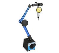 TOPINCN Support de Base Magnétique Flexible Universel pour Indicateurs de Test à Cadran avec Dispositif de Réglage Fin et Conception Rainurée en V pour un Montage Stable sur des Surfaces Cylindriques