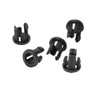 TOPINCN Supports LED en Plastique Durable, 200 Pièces, pour Montage à Clips D'ampoules de 5mm dans Diverses Applications, Fabriqués à Partir de Nylon 66 Résistant aux Chocs