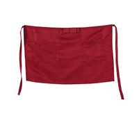 TOPINCN Tablier de Taille avec 2 Poches, Tablier de Serveuse pour Femmes et Hommes, Tablier Court de Serveur, Tabliers Demi-taille avec Poches pour Chef, Serveur, Serveuse, Boulanger,