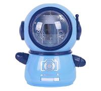 TOPINCN Taille-crayon électrique alimenté par Batterie USB, Conception Spaceman Sûre pour Enfants, Taille-crayon Automatique avec Double Alimentation, Fournitures de Bureau pour (Bleu violet)