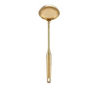 TOPINCN Topinn Louche à Soupe en Acier Inoxydable Grande louche à Soupe Spatule de Cuisine Outil de Cuisine Poignée Confortable