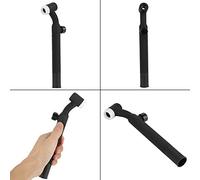 TOPINCN Torche de Soudage Tig WP-17FV, Tête Flexible, Angle Réglable, Remplacement Refroidi par Air pour les Professionnels du Soudage, Noir, 20.5x6.5cm