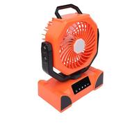 TOPINCN Ventilateur de Camping Portable, Ventilateur Rechargeable USB 20 000 MAh avec Télécommande et Fonction Batterie Externe, éclairage Réglable à 5 Vitesses, Refroidisseur Suspendu