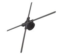 TOPINCN Ventilateur D'hologramme 3D de 70cm avec Résolution 1600x832, 832 Perles LED, pour Magasin d'affaires, Magasin, Bar, Hôtel, Affichage Publicitaire KTV (Prise UE)