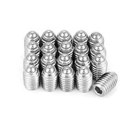 TOPINCN Vis à Piston à Ressort en Acier Inoxydable M8, Dispositif de Charge Durable pour équipement Médical, 20 Pièces (M8 * 10 (20 pièces))