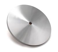 Toplionace φ6" 150mm/ 8" 200mm épaisseur 10mm Disque de Polissage en Aluminium, Meule Abrasive Plate pour Rectifieuse à Facettes de Pierres Précieuses (8" 200mm, Epaisseur 10mm)