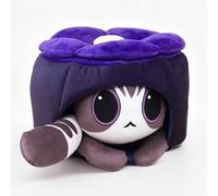 TOPLITHE Oreiller en Peluche Star Rail, Oreiller Maison 3D en Forme de Chat, Déco Anime for Fans de Jeux