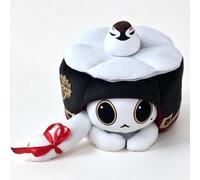 TOPLITHE Oreiller en Peluche Star Rail, Oreiller Maison 3D en Forme de Chat, Déco Anime for Fans de Jeux