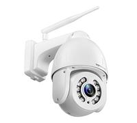 Topodome S21C 5MP PTZ 5X Zoom Optique Caméra Surveillance WiFi Extérieure | Détection Humaine, Suivi Automatique, 50m Vision Nocturne Couleur, Audio Bidirectionnel, RTSP, 360° Vision, IP66, Métal