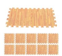 TOPPERFUN 12pièces Tapis de Jeu Mousse pour Garçon Fille Dalles Emboîtables Tapis de Sol Confortable et Sûr pour Ramper et Jouer