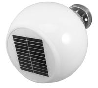 TOPPERFUN Applique Murale Solaire Extérieure Ronde LED Blanche Ip65 Batterie Rechargeable, Facile à Installer, Lampe pour Pilier, Éclairage Décoratif pour Jardin Couleur Aléatoire