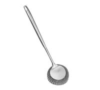 TOPPERFUN Brosse à Vaisselle Brosse de Nettoyage Polyvalente Manche Long en Acier Inoxydable 304 Nettoyage et Solide pour Ustensiles Cuisine