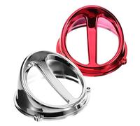 TOPPERFUN Capuchon D'admission D'air pour Moteur de Moto en Abs, 2 Pièces, Protection les Débris, Installation Facile pour Conduite Moto