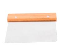 TOPPERFUN Coupe-pâte en Bois de Hêtre Racloir à Pâtisserie, Poignée Confortable et Design Minimaliste pour Outils Cuisine et Pâtisserie Efficaces