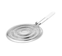 TOPPERFUN Disque Relais Induction en Acier Inoxydable Léger, Coussin Isolant pour Casseroles et Plaques à Induction, Diffuseur de Chaleur Rond Cuisine