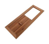 TOPPERFUN Fenêtre Bois pour Sauna, kit de fenêtre de Sauna, Panneau d'aération remplaçable, Ventilation Efficace pour Spa et Sauna Traditionnel