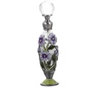 TOPPERFUN Flacon pour Décoration de Bureau Huile Essentielle en Verre Chic 10ml Léger et Portable ou Présent Élégant Vintage