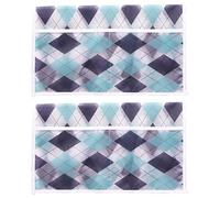 TOPPERFUN Housse de Protection pour Micro-Ondes Lot de 2 Anti-Poussière en Tissu Solide avec Poche de Rangement Cuisine et Bureau Accessoire Pratique