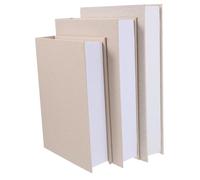 TOPPERFUN Lot de 3 Boîtes Décoratives de Faux Livre Vintage en Lin et Papier Beige, Rangement Multifonctionnel Réalisme Élevé pour Décoration Bureau et Maison