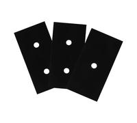 TOPPERFUN Lot de 3 Protège-brûleurs pour Cuisinière à Gaz, Tapis de Cuisson Propre Réutilisable, Matériau Antiadhésif, Compatible Cuisinière Standard, Protection Éclaboussures Cuisine