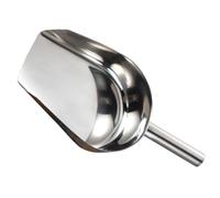 TOPPERFUN Pelle Inox Multifonction pour Glace Farine Grains et Frites Pelle Alimentaire Robuste avec Manche Ergonomique Ustensile de Service pour Cuisine et Bar